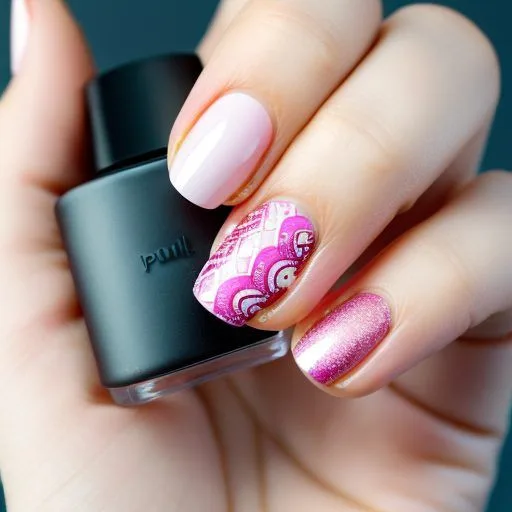 Tijuana Exotic Abstract Nail Design